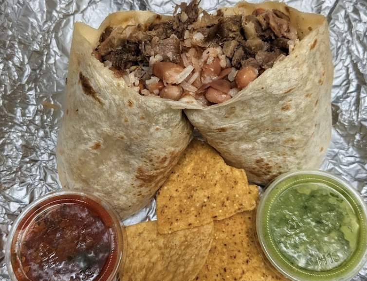 El Farolito signature dishes Super Burrito
Carne Asada Burrito
Quesadilla
